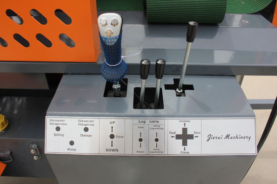 18HP 가솔린 로그 스플리터 및 나무 가지를 자르는 나무 쉐레이더