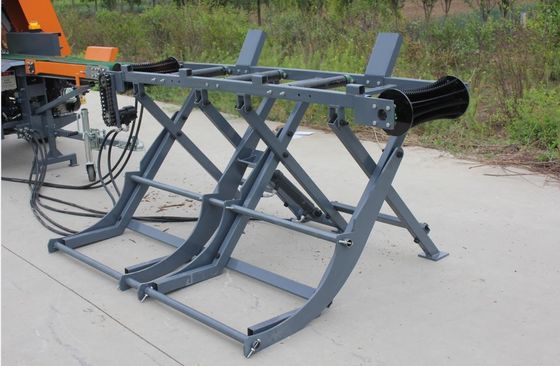 가솔린 가동 800KG 가루 가공기 4인치 목재 쪼개기