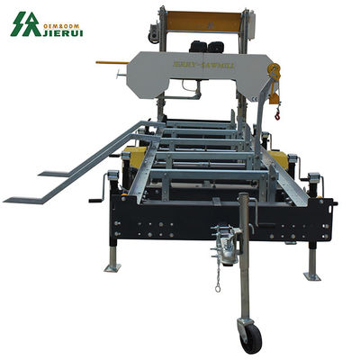 1100mm 최대. 작업 너비 목재 절단 로그 수평 밴드 톱과 휴대용 톱mill