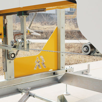 나무 36 인치 밴드 톱mill 7.5KW 전기 모터와 27hp 엔진
