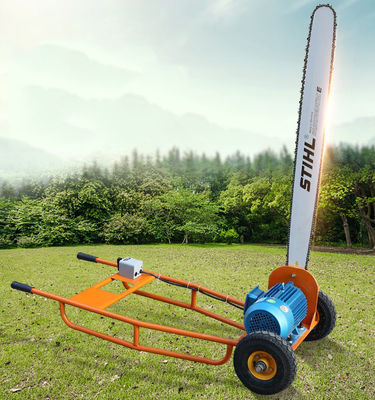 800-1700mm 절단 지름 전기 휴대용 목재 톱 기계