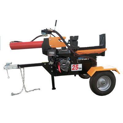 240kg Log Splitter 수압 기계 25톤 목재 톱 기계