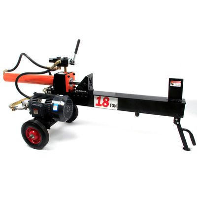18 톤 Log Splitter 가솔린 가동 목재 쪼개기 둥근 수압 기계