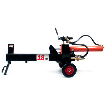 18 톤 Log Splitter 가솔린 가동 목재 쪼개기 둥근 수압 기계