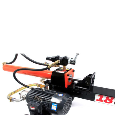 18 톤 Log Splitter 가솔린 가동 목재 쪼개기 둥근 수압 기계