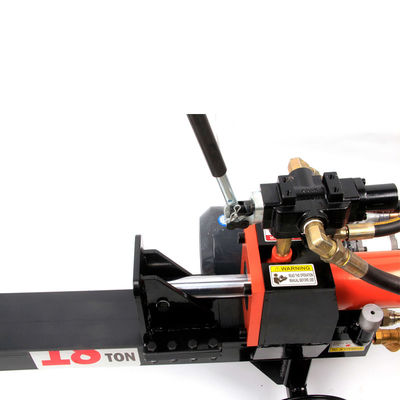 18 톤 Log Splitter 가솔린 가동 목재 쪼개기 둥근 수압 기계