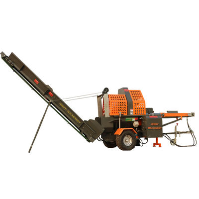 15HP 화목 로그 프로세서 기계 견고한 불꽃 목재 처리 도구