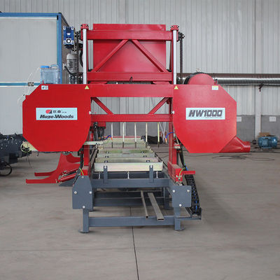 220V 톱mill 디젤 목재 채집기 목재 절단 기계 OEM
