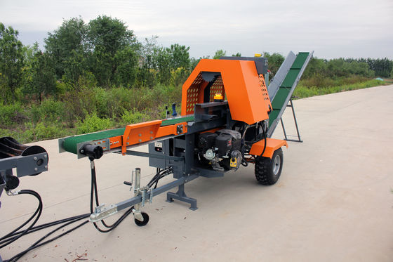 30 톤 18HP 가솔린 디젤 나무 쪼개기 나무 숲 2300x1250x1750mm