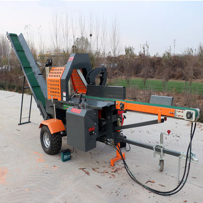30 톤 18HP 가솔린 디젤 나무 쪼개기 나무 숲 2300x1250x1750mm