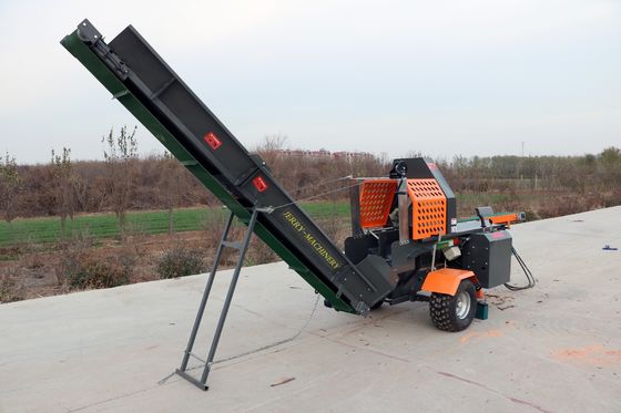 강력한 목재 분단기 18hp 가솔린 4 6 8 Way Log Splitter