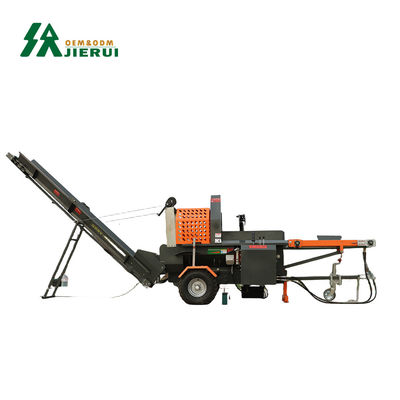 800kg Log Wood Splitting Firewood Processor 18HP 27HP 가솔린과 함께